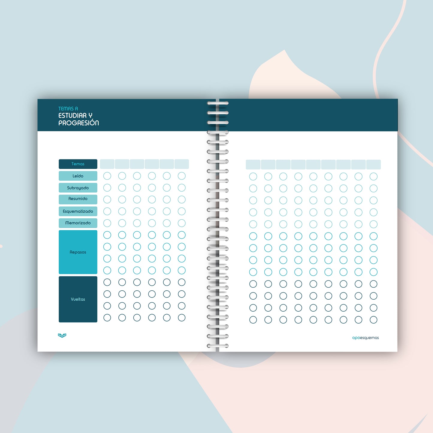 Agenda para opositores “Agenda del opositor 2026” - OPOESQUEMAS