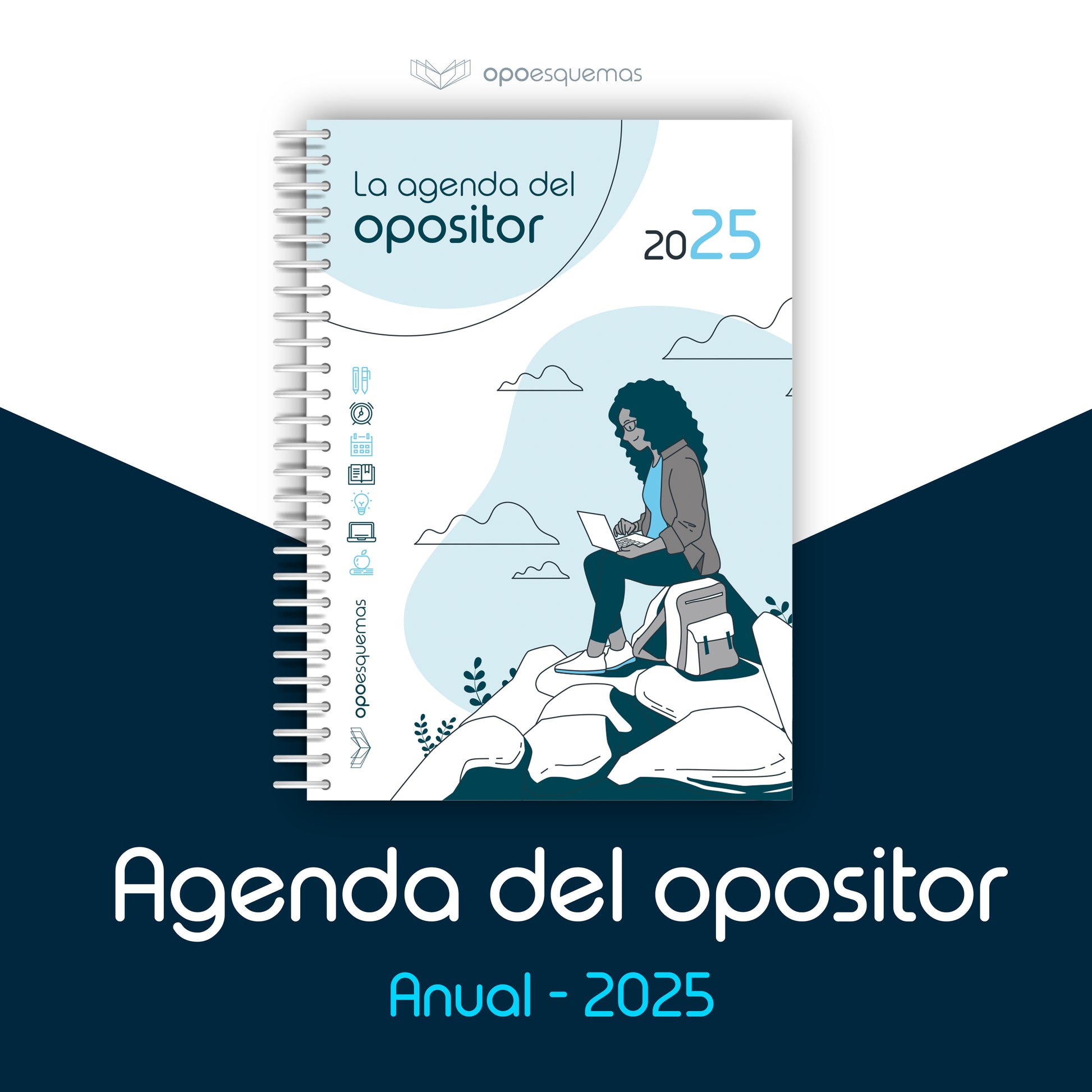 Agenda para opositores “Agenda del opositor 2026” - OPOESQUEMAS