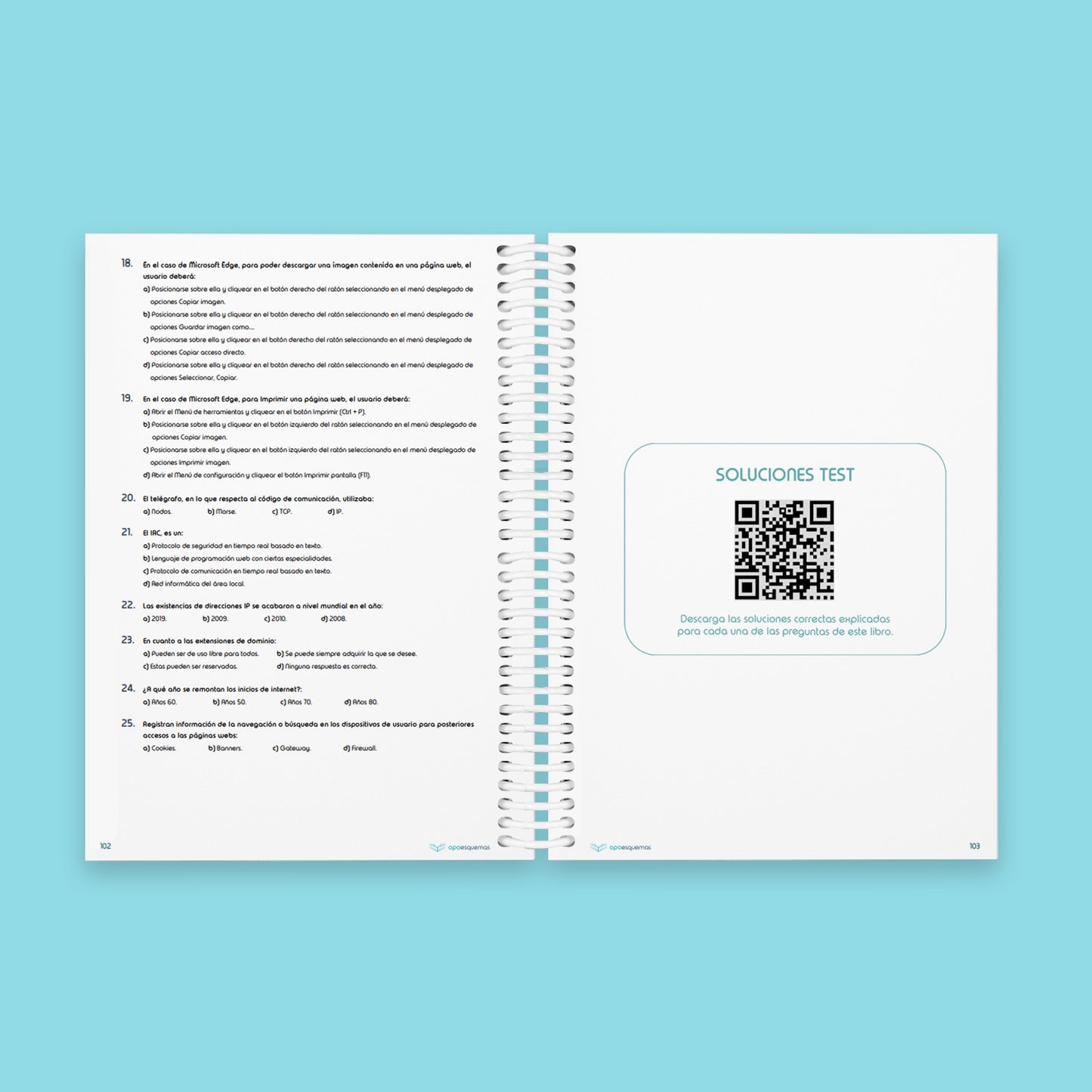Libro Tests Auxiliar Administrativo del Estado - OPOESQUEMAS
