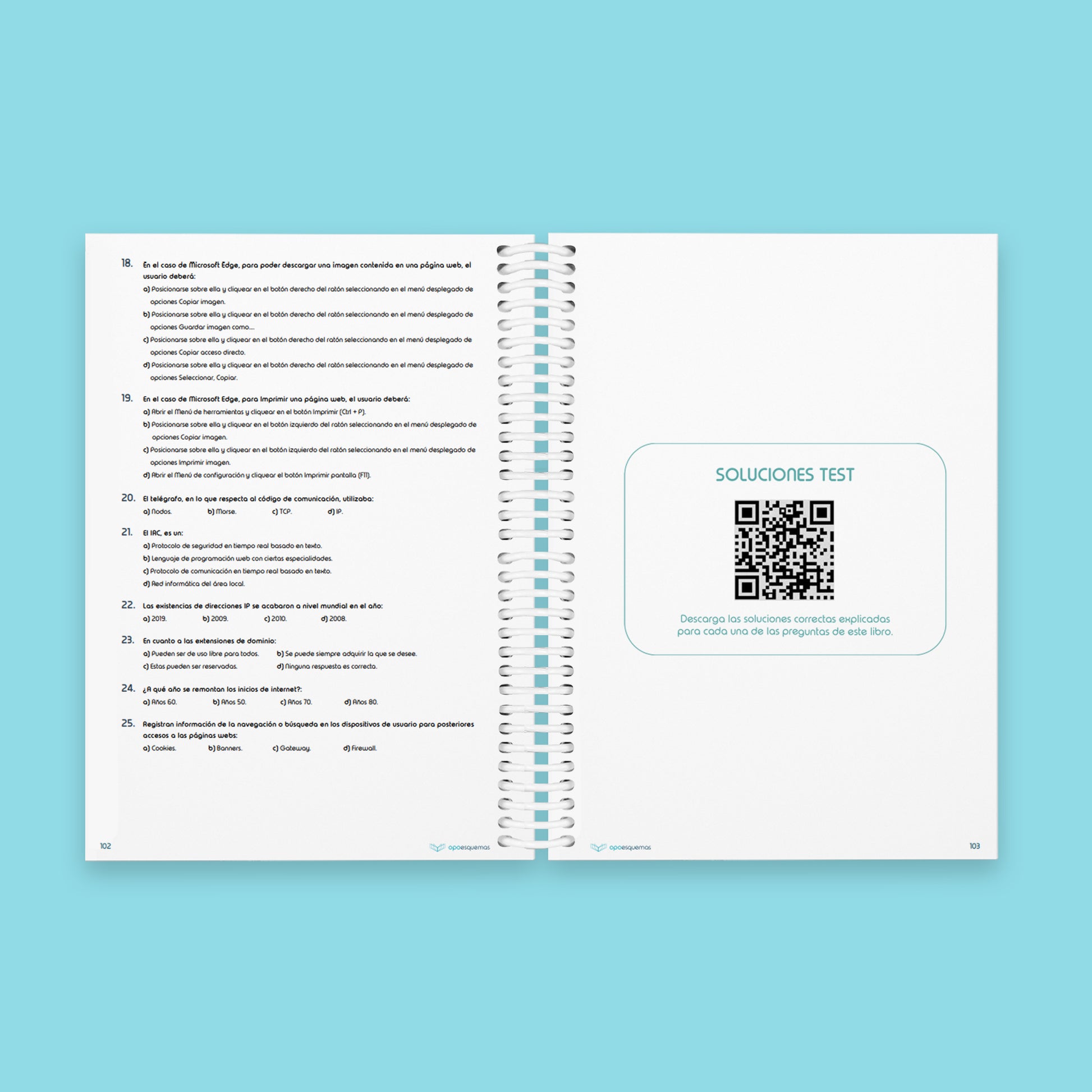 Libro Tests Auxiliar Administrativo del Estado - OPOESQUEMAS