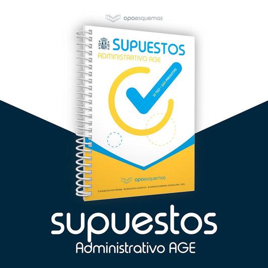 Libro de Supuestos Prácticos Administrativo Estado - OPOESQUEMAS