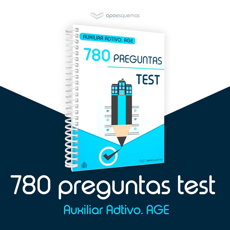 Libro Tests Auxiliar Administrativo del Estado - OPOESQUEMAS