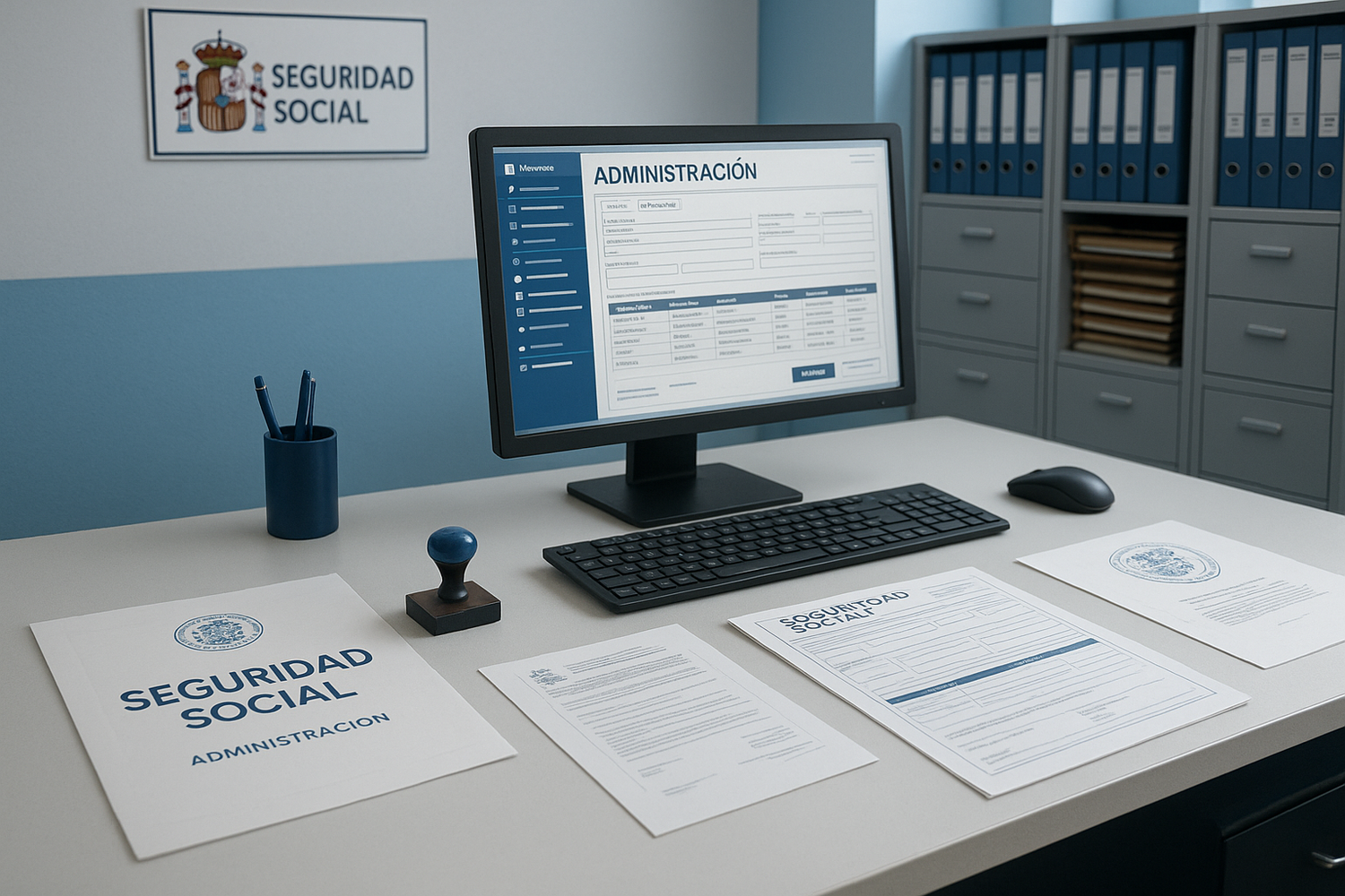 administrativa seguridad social
