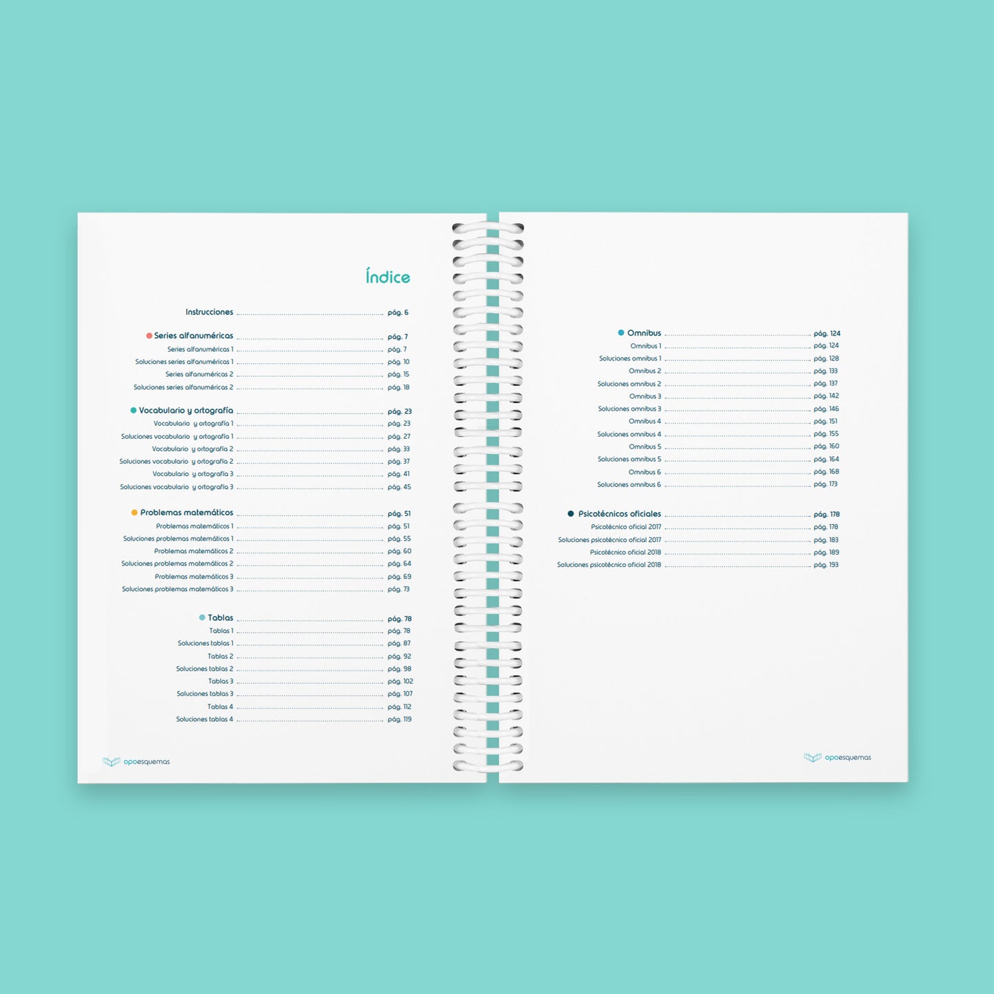 Libro Psicotécnicos Auxiliar administrativo AGE - OPOESQUEMAS