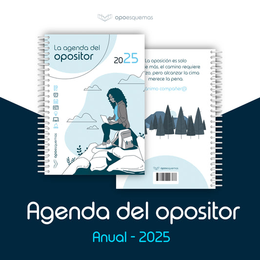 Agenda para opositores “Agenda del opositor 2025”