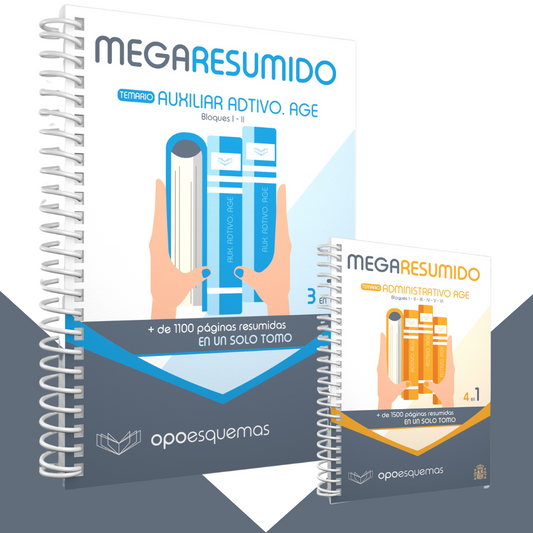 Cuaderno Resúmenes (MEGARESUMIDO) Administrativo del Estado
