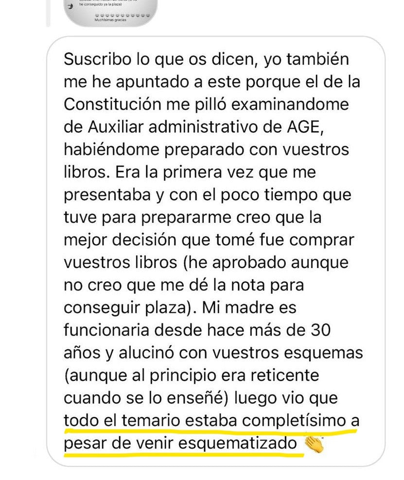 Temario Oposición Auxiliar Administrativo Estado 2022 - OPOESQUEMAS