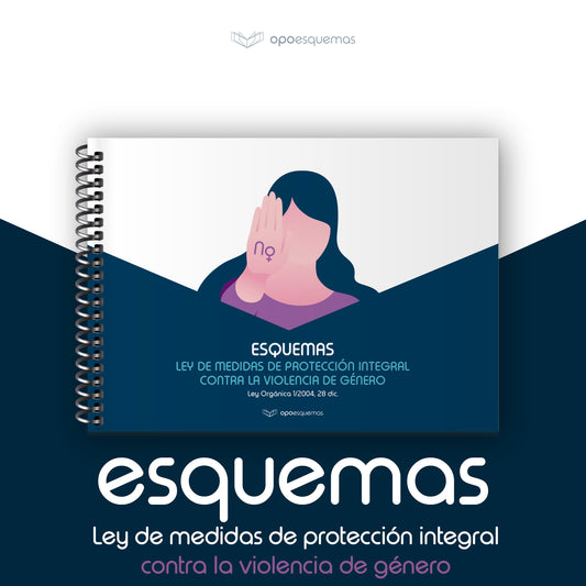 Esquemas Ley Orgánica 1/2004 de Medidas de Protección Integral contra la Violencia de Género - OPOESQUEMAS